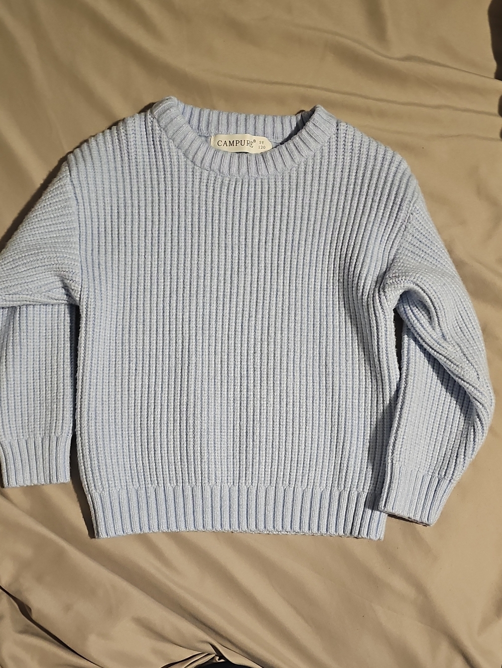 Light Blue Campure Sweater 5T Great Condition